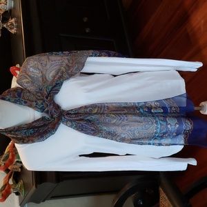 Larioseta made in Italy scarf